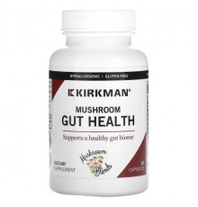 Грибы Mushroom, Gut Health, 60 Capsules