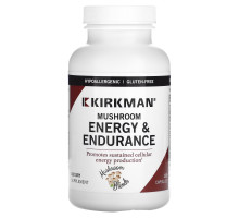 Kirkman Labs, Mushroom, Energy & Endurance, 120 Capsules