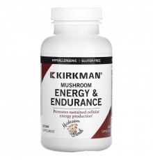 Kirkman Labs, Mushroom, Energy & Endurance, 120 Capsules