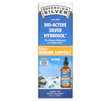 Sovereign Silver, Bio-Active Silver Hydrosol Dropper-Top, 10 PPM, 4 fl oz (118 ml)
