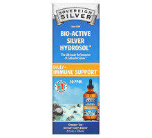 Sovereign Silver, Bio-Active Silver Hydrosol Dropper-Top, 10 PPM, 8 fl oz (236 ml)