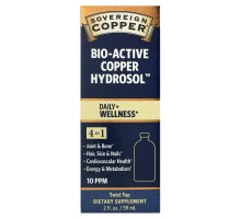 Sovereign Silver, Bio-Active Copper Hydrosol, 10 PPM, 2 fl oz (59 ml)