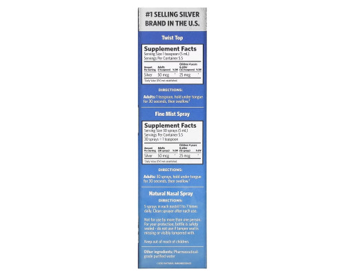 Sovereign Silver, Bio-Active Silver Hydrosol, Daily + Immune Support, Sinus Relief, Trial & Travel Kit, 10 PPM, 3 Piece Kit, 1 fl oz (29 ml) Each Sovereign Silver, Bio-Active Silver Hydrosol, Daily + Immune Support, Sinus Relief, Trial & Travel Kit, 10 PPM, 3 Piece Kit, 1 fl oz (29 ml) Each