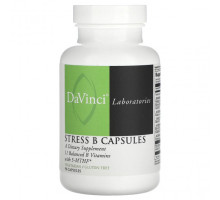 Витамины группы B DaVinci Laboratories of Vermont, Капсулы Stress B, 90 капсул