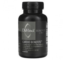 Витаминно-минеральные комплексы DaVinci Laboratories of Vermont, Benefits Line, Cardio Benefits, 90 капсул