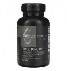 Витаминно-минеральные комплексы DaVinci Laboratories of Vermont, Benefits Line, Cardio Benefits, 90 капсул