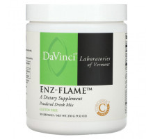 Имбирь и куркума DaVinci Laboratories of Vermont, Enz-Flame, смесь для порошковых напитков, 270 г (9,52 унции)