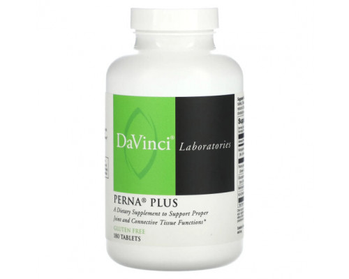 Минералы и микроэлементы DaVinci Laboratories of Vermont, Perna Plus, 180 таблеток Минералы и микроэлементы DaVinci Laboratories of Vermont, Perna Plus, 180 таблеток