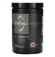 Пищеварительные ферменты DaVinci Laboratories of Vermont, Линия преимуществ, GI Benefits, 384,15 г (13,55 унции)