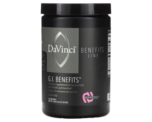 Пищеварительные ферменты DaVinci Laboratories of Vermont, Линия преимуществ, GI Benefits, 384,15 г (13,55 унции) Пищеварительные ферменты DaVinci Laboratories of Vermont, Линия преимуществ, GI Benefits, 384,15 г (13,55 унции)