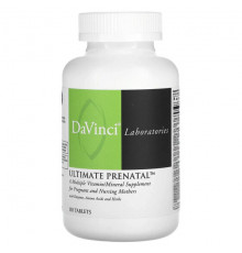 Женское здоровье DaVinci Laboratories of Vermont, Ultimate Prenatal, 150 таблеток