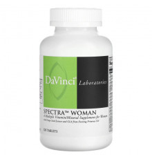 Женское здоровье DaVinci Laboratories of Vermont, Spectra Woman, комплекс витаминов и минералов, 120 таблеток