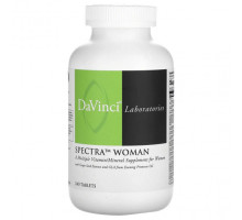 Женское здоровье DaVinci Laboratories of Vermont, Spectra Woman, комплекс витаминов и минералов, 240 таблеток