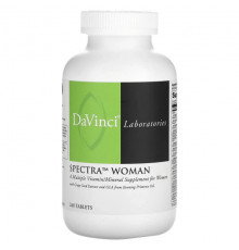 Женское здоровье DaVinci Laboratories of Vermont, Spectra Woman, комплекс витаминов и минералов, 240 таблеток