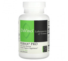 Для мышц и суставов DaVinci Laboratories of Vermont, Perna Pro со вкусом лимона, 120 капсул
