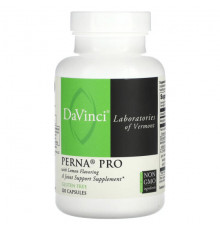 Для мышц и суставов DaVinci Laboratories of Vermont, Perna Pro со вкусом лимона, 120 капсул