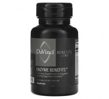 Пищеварительные ферменты DaVinci Laboratories of Vermont, Enzyme Benefits`` 90 капсул