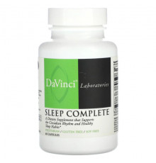 Для здорового сна DaVinci Laboratories of Vermont, Sleep Complete, 60 капсул