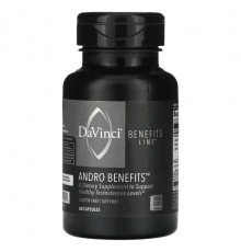 Мужское здоровье DaVinci Laboratories of Vermont, Benefits Line, Andro Benefits, 60 капсул