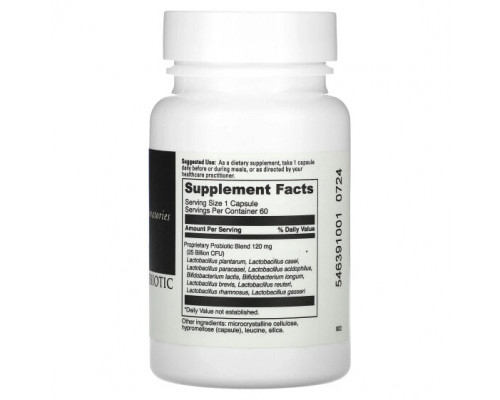 Пребиотики и пробиотики DaVinci Laboratories of Vermont, Daily Best Probiotic, 60 капсул Пребиотики и пробиотики DaVinci Laboratories of Vermont, Daily Best Probiotic, 60 капсул