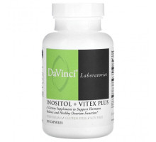 Женское здоровье DaVinci Laboratories of Vermont, Инозитол + витекс плюс, 120 капсул