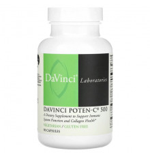Для мышц и суставов DaVinci Laboratories of Vermont, DaVinci Poten-C 500, 90 капсул