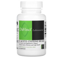 DaVinci Laboratories of Vermont, N-Acetyl Cysteine, 500 mg, 90 Capsules
