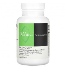 Аминокислоты DaVinci Laboratories of Vermont, Amino 21, 750 мг, 90 капсул
