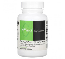 Для мышц и суставов DaVinci Laboratories of Vermont, Сульфат глюкозамина, 500 мг, 60 капсул