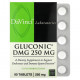 Аминокислоты DaVinci Laboratories of Vermont, Глюконик DMG, 250 мг, 90 таблеток