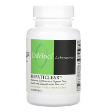 Для здоровья печени DaVinci Laboratories of Vermont, Hepaticlear`` 60 капсул