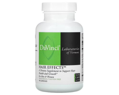 DaVinci Laboratories of Vermont, Hair Effects, 90 Capsules DaVinci Laboratories of Vermont, Hair Effects, 90 Capsules