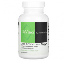 Минералы и микроэлементы DaVinci Laboratories of Vermont, Carb-Down с Phase 2 Carb Controller, 90 капсул