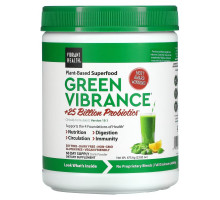 Vibrant Health, Green Vibrance +25 Billion Probiotics, Version 19.1, 23.83 oz (675.6 g)