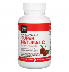 Vibrant Health, Super Natural C, версия 3.1, 60 растительных капсул