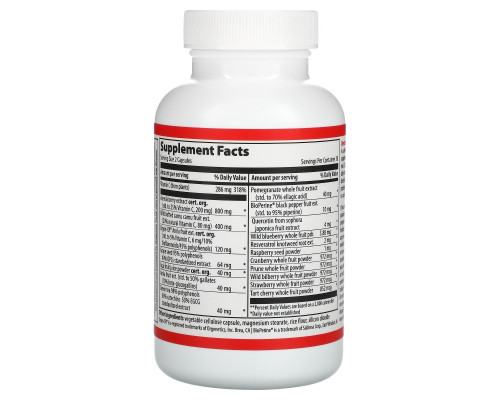 Vibrant Health, Super Natural C, версия 3.1, 60 растительных капсул Vibrant Health, Super Natural C, версия 3.1, 60 растительных капсул