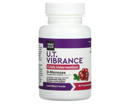 Vibrant Health, U.T. Vibrance, 50 Vegipure Tablets Vibrant Health, U.T. Vibrance, 50 Vegipure Tablets