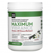 Vibrant Health, Maximum Vibrance, Версия 3.0, стручок ванили, 22,1 унции (626,4 г)