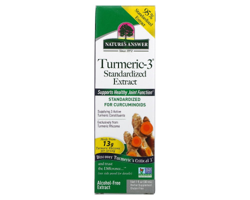 Nature's Answer, Turmeric-3, 5,000 mg, 1 fl oz (30 ml) Nature's Answer, Turmeric-3, 5,000 mg, 1 fl oz (30 ml)
