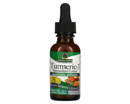 Nature's Answer, Turmeric-3, 5,000 mg, 1 fl oz (30 ml) Nature's Answer, Turmeric-3, 5,000 mg, 1 fl oz (30 ml)