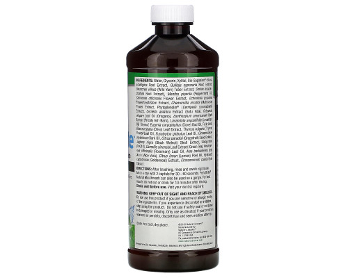 Nature's Answer, PerioBrite, натуральный ополаскиватель для полости рта, прохладная мята, 16 жидких унций (480 мл) Nature's Answer, PerioBrite, натуральный ополаскиватель для полости рта, прохладная мята, 16 жидких унций (480 мл)