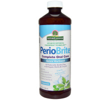 Nature's Answer, PerioBrite, натуральная жидкость для полоскания рта, зимняя мята, 16 жидких унций (480 мл)