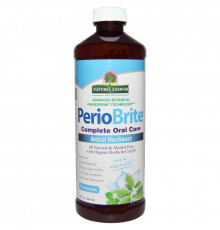 Nature's Answer, PerioBrite, натуральная жидкость для полоскания рта, зимняя мята, 16 жидких унций (480 мл)