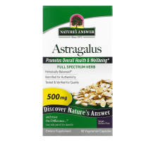 Nature's Answer, Астрагал, 500 мг, 90 растительных капсул