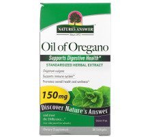 Nature's Answer, Масло орегано, душицы обыкновенной, 150 мг, 90 мягких желатиновых капсул
