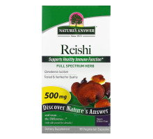 Nature's Answer, Рейши, 500 мг, 90 вегетарианских капсул