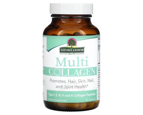 Nature's Answer, Multi Collagen, 90 Capsules Nature's Answer, Multi Collagen, 90 Capsules