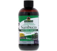 Nature's Answer, Sambucus, Black Elderberry, 12,000 mg, 8 fl oz (240 ml)
