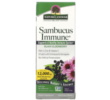 Nature's Answer, Sambucus Immune, черная бузина для иммунитета, 5000 мг, 4 жидких унции (120 мл)