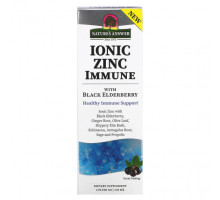 БАДы для укрепления иммунитета Nature's Answer, Ionic Zinc Immune с черной бузиной, 120 мл (4 жидк. Унции)
